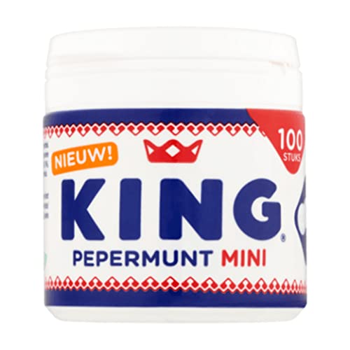 King Pfefferminze Mini - 4 Gläser x 100 Gramm von KING