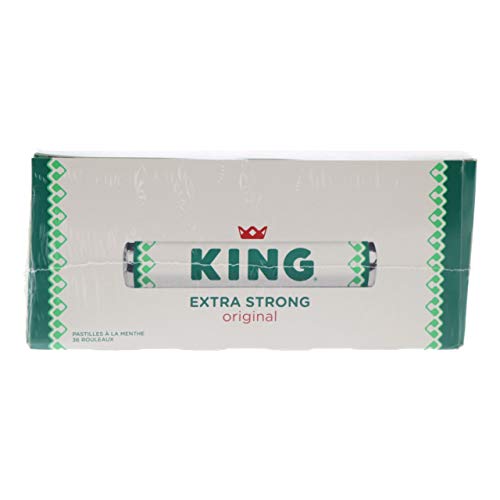 King Pfefferminze extra starkes Original - 36 Rollen x 44 Gramm von KING