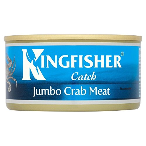 Kingfisher Jumbo Krabbenfleisch in Salzlake (170g) - Packung mit 2 von Kingfisher