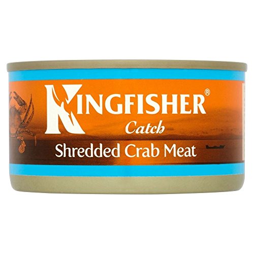 Kingfisher Shredded Krabbenfleisch (170g) - Packung mit 6 von Kingfisher