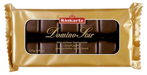 Kinkartz Domino Zartbitter, 8er Pack (8 x 125 g) von Kinkartz