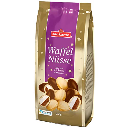 Kinkartz teilschokolierte Waffelnüsse, 250 g Kinkartz teilschokolierte Waffelnüsse, 250 g von Kinkartz