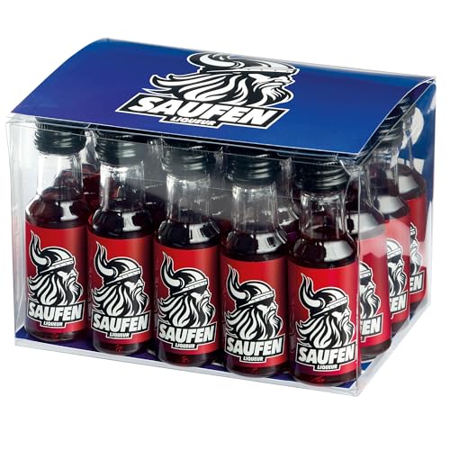 Kinky Drinks BLAUBEERLIKÖR mit dem Wikinger – PET = 400 ml – 15% Vol. Shot by IN-SPIRIT von Kinky Drinks