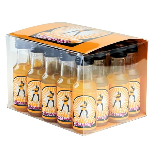 Kinky Drinks QUICKY MARACUJA Maracujalikör – PET – 20 x 20 ml = 400ml – 16% Shot by IN-SPIRIT von Kinky Drinks