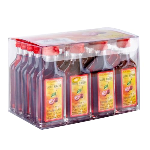 Krugmann SAURE KIRSCHE Likör, 20er Box,15% Vol. Krugmann SAURE KIRSCHE Likör, 20er Box,15% Vol. von Kinky Drinks