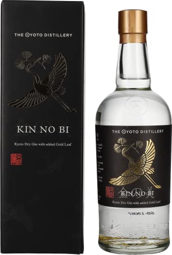 KIN NO BI Kyoto Dry Gin with added Gold Leaf 45,7% Vol. 0,7l in Geschenkbox von Kinobi