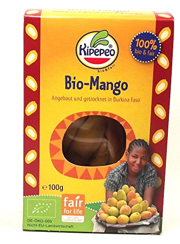 Kipepeo Mangos getrocknet, 100 g von Kipepeo
