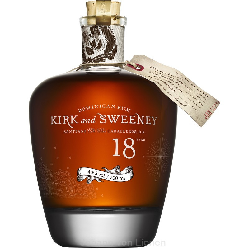 Kirk and Sweeney 18 Jahre 0,7 L 40%vol Kirk and Sweeney 18 Jahre 0,7 L 40%vol von Kirk and Sweeney