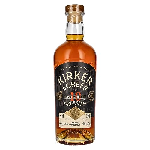 Kirker & Greer 10 Year Old, Cask Strength Irish Whiskey, Grain-Rye-Corn, 56% (1 x 0.7 l) von Kirker Greer Spirits