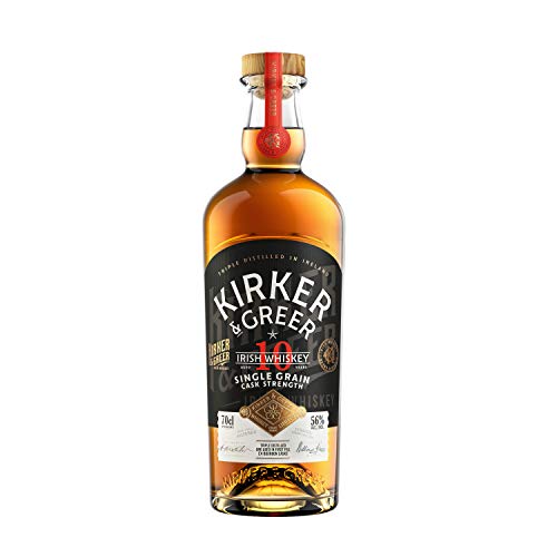 Kirker & Greer 10 Year Old, Cask Strength Irish Whiskey, Grain-Rye-Corn, 56% (1 x 0.7 l) von Kirker Greer Spirits