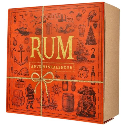 OH HOLY Rum Adventskalender 2023 44,6% Vol. 24x0,02l von Kirsch Rum
