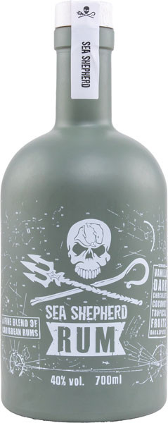 Sea Shepherd Rum 40% vol. 0,7 l von Kirsch Whisky