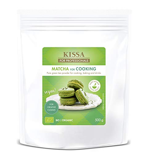KISSA FOR PROFESSIONALS – BIO MATCHA FOR COOKING 500G von Kissa