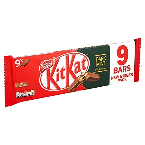 Kit Kat 2 Finger Dark Mint 9er-Pack 186,3 g Kit Kat 2 Finger Dark Mint 9er-Pack 186,3 g von Kit