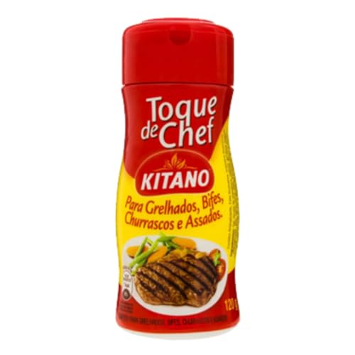 KITANO Gewürzsalz Fleisch, Steaks, Braten Tempero Toque de Chef Grelhados,Bifes,Churrascos 120g KITANO Gewürzsalz Fleisch, Steaks, Braten Tempero Toque de Chef Grelhados,Bifes,Churrascos 120g von Kitano