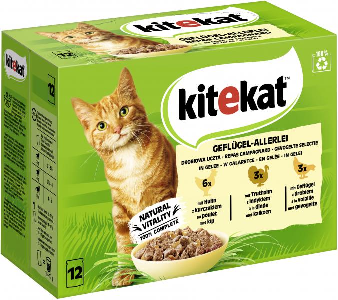 Kitekat Geflügel-Allerlei in Gelee von Kitekat