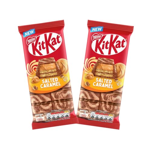 KitKat Salted Caramel Chocolate Sharing Bar, 99 g von Kitkat