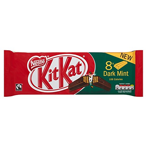 Nestle Kit Kat Dark Mint Multipack 8 KITKAT 2-Finger-Bars 165.6g von Kitkat