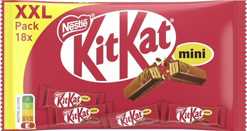 Nestlé KitKat Mini XXL Schokoriegel, Knusper-Riegel mit Milchschokolade & knuspriger Waffel, 1er Pack (1x 301g) von Kitkat