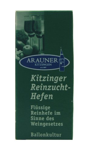 Arauner Kitzinger Reinzucht-Hefen Sherry, Art. 0008, für 50 Liter von Kitzinger (Arauner)