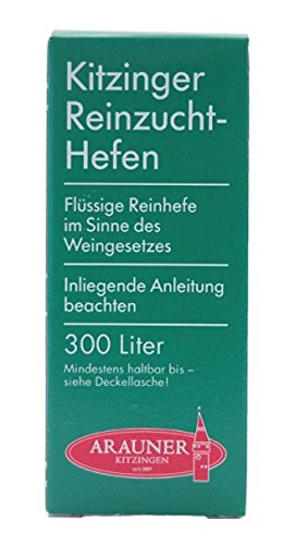 Arauner Kitzinger Reinzucht-Hefen "Kaltgärhefe 3 HL = 300 Liter von Kitzinger