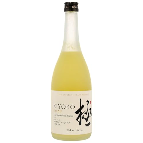 Kiyoko Yuzu Aperitif | Spritziger Sommergenuss | Aperitif auf Japanisch | Frei von künstlichen Aromen | 10% vol. | 700ml Kiyoko Yuzu Aperitif | Spritziger Sommergenuss | Aperitif auf Japanisch | Frei von künstlichen Aromen | 10% vol. | 700ml von Kiyoko