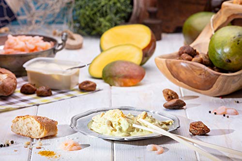 Asia-Garnelensalat - in Handarbeit hergestellt - mit Mangopüree, roter Feige und Thai-Gewürz - 250 Gramm Asia-Garnelensalat - in Handarbeit hergestellt - mit Mangopüree, roter Feige und Thai-Gewürz - 250 Gramm von IHR FACHGESCHÄFT KLAASSEN