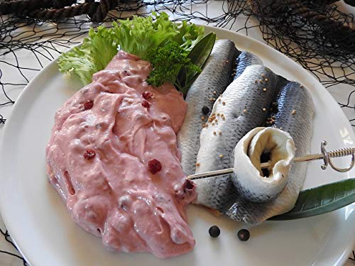 Klaassen Bismarckfilets Preiselbeercreme, marinierter Hering (ohne Haut) in Preiselbeercreme 500g Klaassen Bismarckfilets Preiselbeercreme, marinierter Hering (ohne Haut) in Preiselbeercreme 500g von IHR FACHGESCHÄFT KLAASSEN