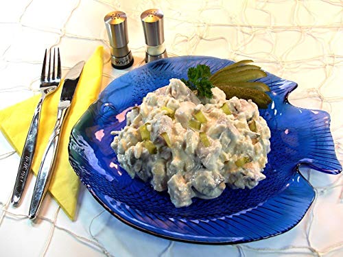 Klaassen Emder-Matjes-Stipp, Zwiebel-Matjesfilets (ohne Haut), Salatmajonnaise, Äpfel, Zwiebel, GewürzGurke, 500g Klaassen Emder-Matjes-Stipp, Zwiebel-Matjesfilets (ohne Haut), Salatmajonnaise, Äpfel, Zwiebel, GewürzGurke, 500g von IHR FACHGESCHÄFT KLAASSEN