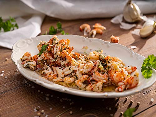 Flusskrebse in Knoblauchöl - in Handarbeit hergestellt - in feinem Rapsöl eingelegt und abgeschmeckt mit rotem Knoblauch - 1000 Gramm Flusskrebse in Knoblauchöl - in Handarbeit hergestellt - in feinem Rapsöl eingelegt und abgeschmeckt mit rotem Knoblauch - 1000 Gramm von IHR FACHGESCHÄFT KLAASSEN