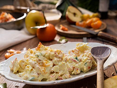 Flusskrebse in Mandarinen-Senf-Creme - in Handarbeit hergestellt - fruchtig frisch mit Mandarinen angemacht, mit Orangensenf-Honig Dressing abgeschmeckt - 250 Gramm Flusskrebse in Mandarinen-Senf-Creme - in Handarbeit hergestellt - fruchtig frisch mit Mandarinen angemacht, mit Orangensenf-Honig Dressing abgeschmeckt - 250 Gramm von IHR FACHGESCHÄFT KLAASSEN