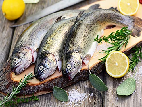 Klaassen Forelle, frische Forellen, küchenfertig, vakuumiert, 500g (2 Stück) Klaassen Forelle, frische Forellen, küchenfertig, vakuumiert, 500g (2 Stück) von IHR FACHGESCHÄFT KLAASSEN