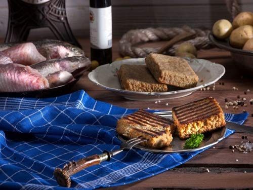 Klaassen Fischfrikadelle, Vierkantige Fischfrikadelle, Hausgemacht, 130g (1 stk.) Klaassen Fischfrikadelle, Vierkantige Fischfrikadelle, Hausgemacht, 130g (1 stk.) von IHR FACHGESCHÄFT KLAASSEN