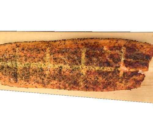 Klaassen Flammlachs, Lachsfilet mit Pfeffer, Knoblauch und Zitrone gewürzt, 1000g von IHR FACHGESCHÄFT KLAASSEN