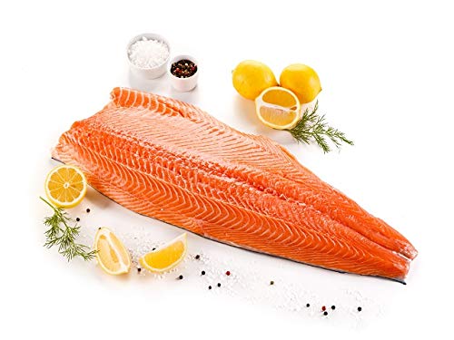 Klaassen Lachsfilet, Lachs filetiert (mit Haut), küchenfertig, Stehgräten entfernt, 500g Klaassen Lachsfilet, Lachs filetiert (mit Haut), küchenfertig, Stehgräten entfernt, 500g von IHR FACHGESCHÄFT KLAASSEN