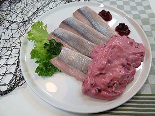 Klaassen Matjes Lord Nelson, Matjesfilets (ohne Haut), Preiselbeercreme, 1000g Klaassen Matjes Lord Nelson, Matjesfilets (ohne Haut), Preiselbeercreme, 1000g von IHR FACHGESCHÄFT KLAASSEN