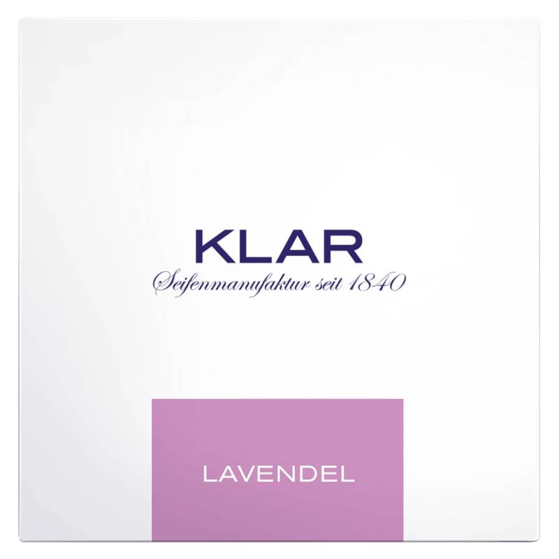 Badeseife Lavendel von Klar Seifen