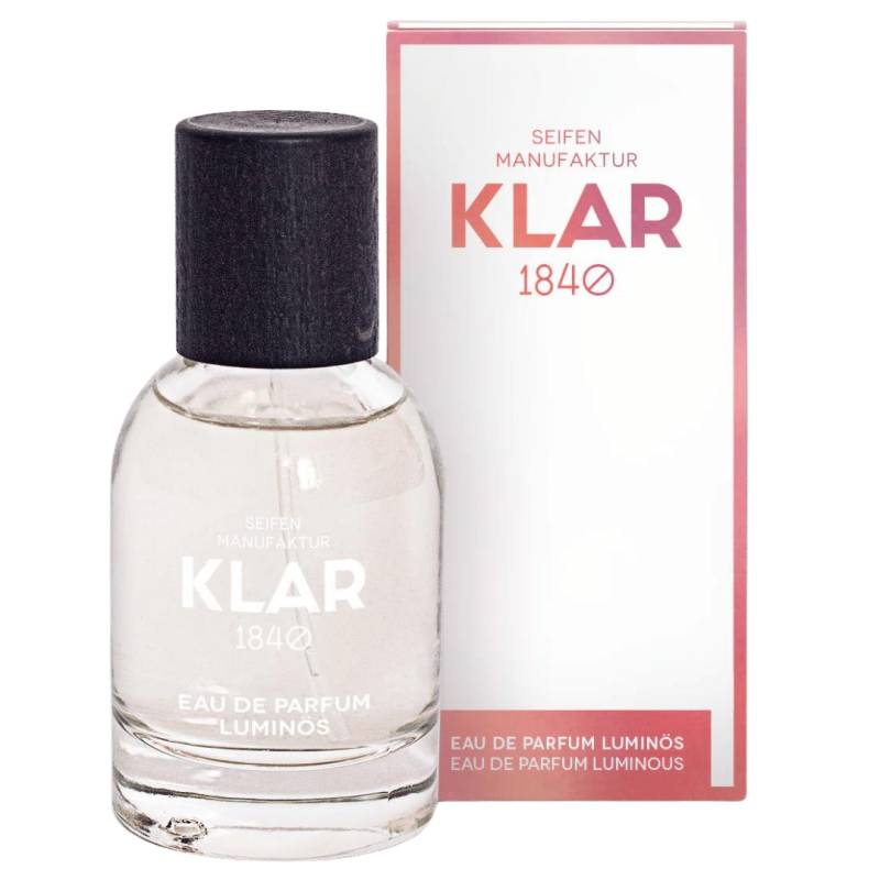 Eau de Parfum Luminös, 50ml von Klar Seifen