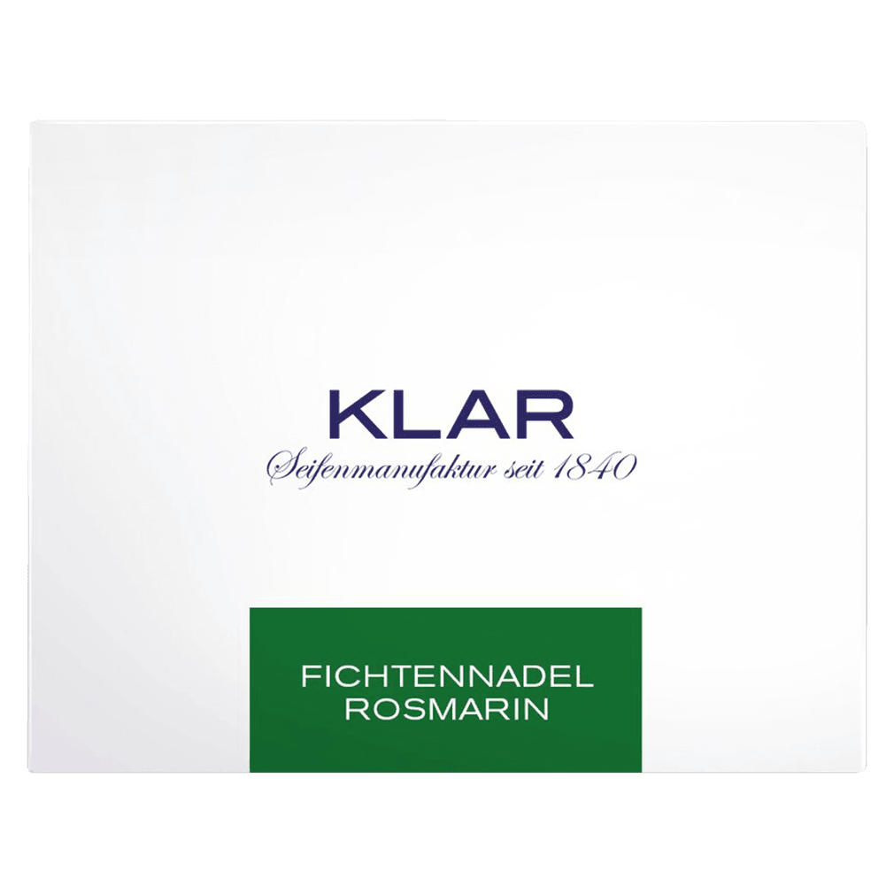 Exklusivseife Fichtennadel & Rosmarin Exklusivseife Fichtennadel & Rosmarin von Klar Seifen