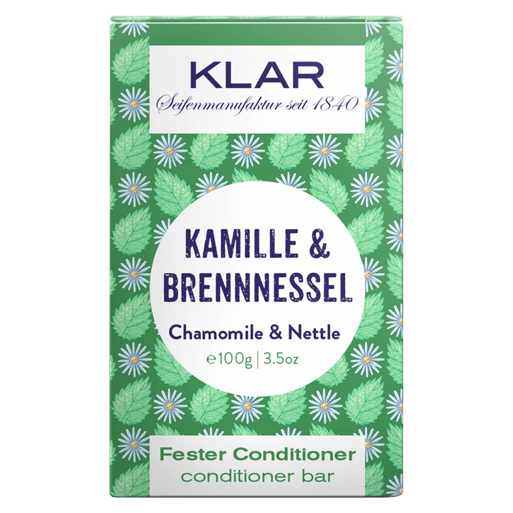 Fester Conditioner Kamille & Brennnessel von Klar Seifen