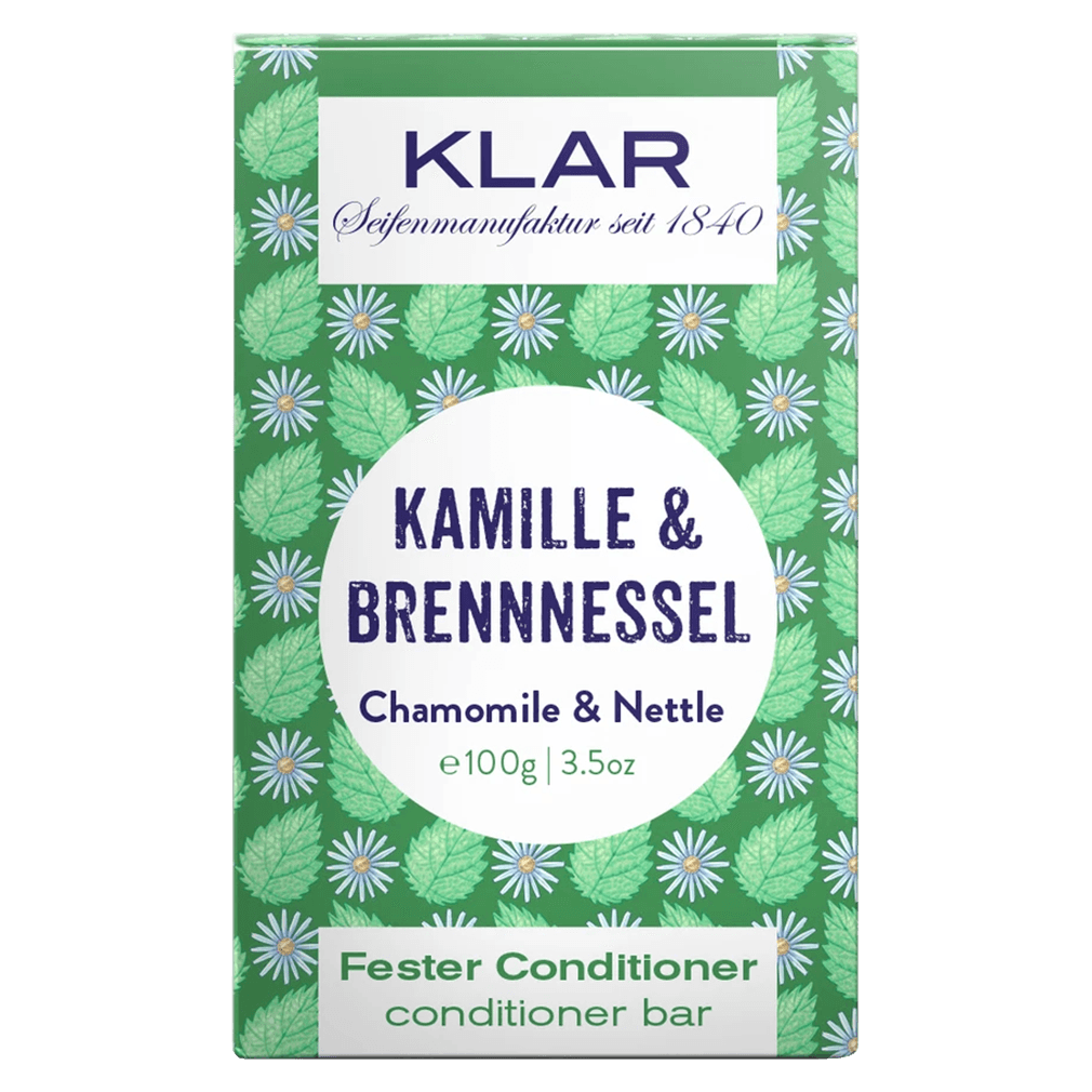 Fester Conditioner Kamille & Brennnessel Fester Conditioner Kamille & Brennnessel von Klar Seifen