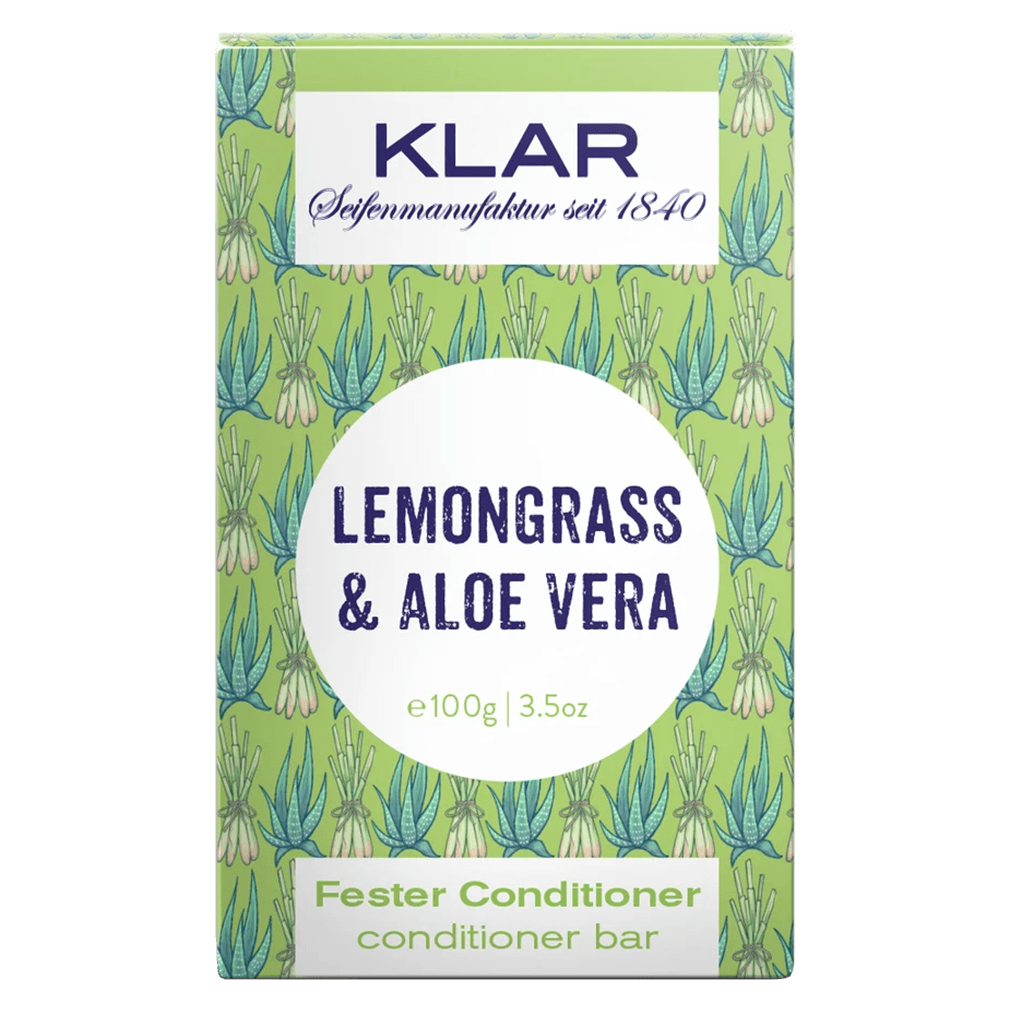 Fester Conditioner Lemongrass & Aloe Vera Fester Conditioner Lemongrass & Aloe Vera von Klar Seifen