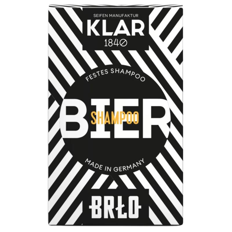 Festes Biershampoo Klar Seifen X BRLO, 100g von Klar Seifen