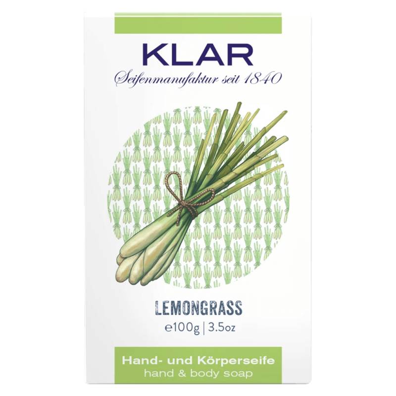 Lemongrass Seife von Klar Seifen