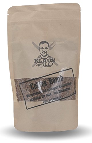 Coffee Bomb Rub.. 250 g Beutel von Klaus grillt