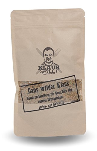 Gans Wilder Klaus Würzmischung für Wildgeflügel, 100g von Klaus grillt