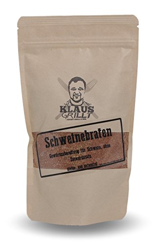 Klaus Grillt - Schweinebraten Würzer 250g Standbeutel von Klaus grillt