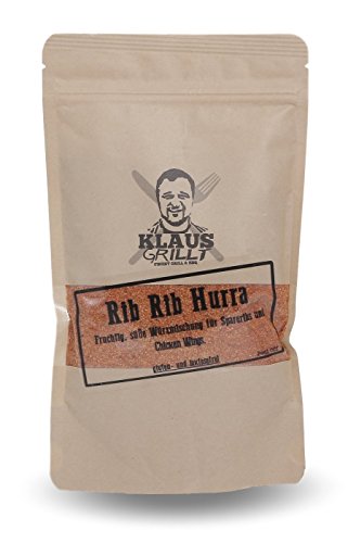 Klaus grillt Rib Hurra Rub, 1er Pack (1 x 250 g) von Klaus grillt