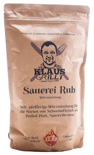 Klaus grillt, Sauerei Rub 750 g Standbeutel von Klaus grillt