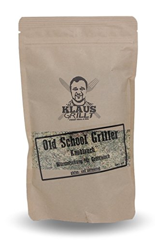 OldSchool Griller Knoblauch 250 g Beutel von Klaus grillt